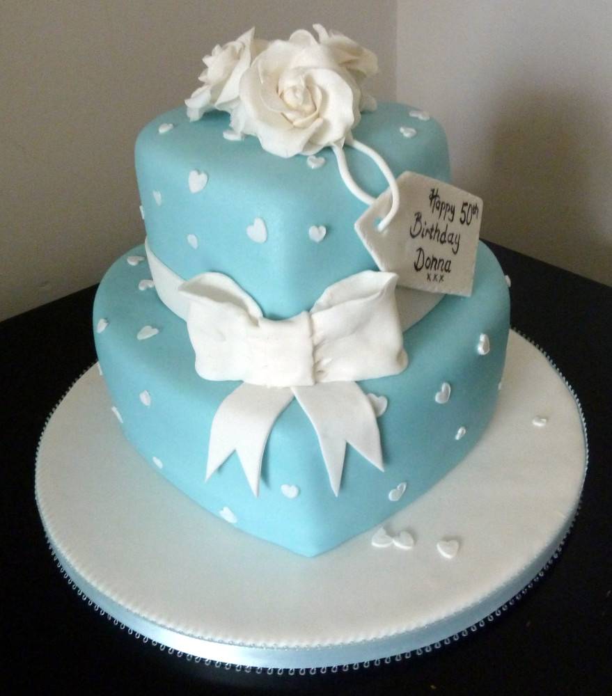 Two Tier Birthday Cake Two Tier Birthday Cake