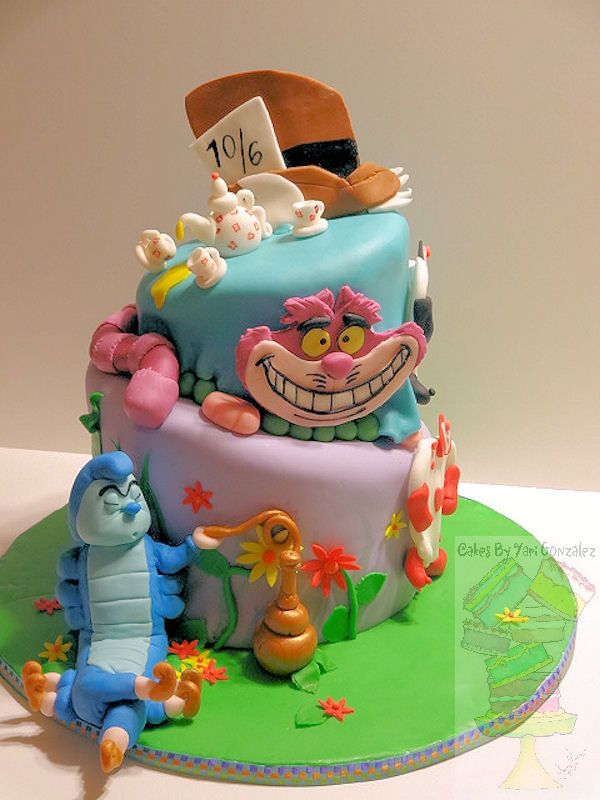 12 alice in wonderland fondant cakes photo alice and wonderland alice in wonderland sheet cake