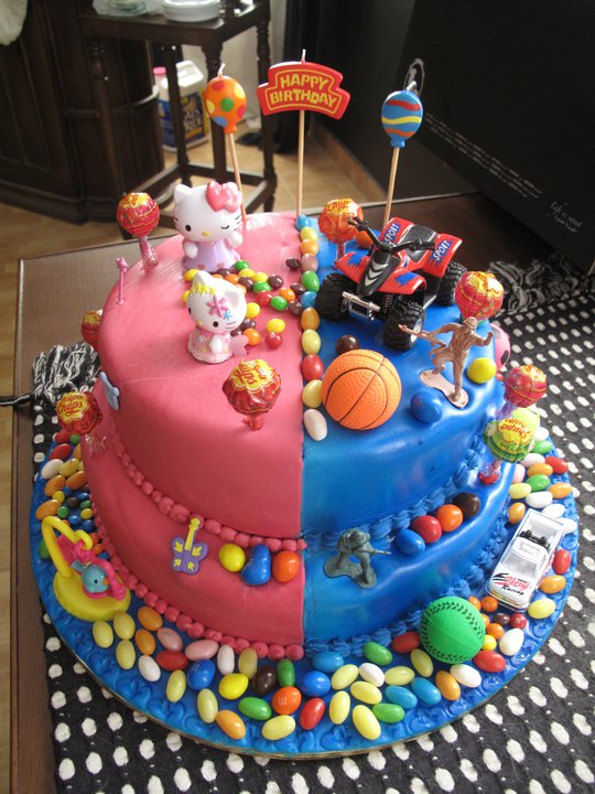 Happy Birthday Cake For Twins Boys Foto Kolekcija