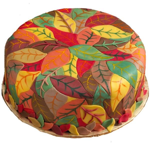 Fall Leaves Cake Decorations Fall Leaves Cake Decorations