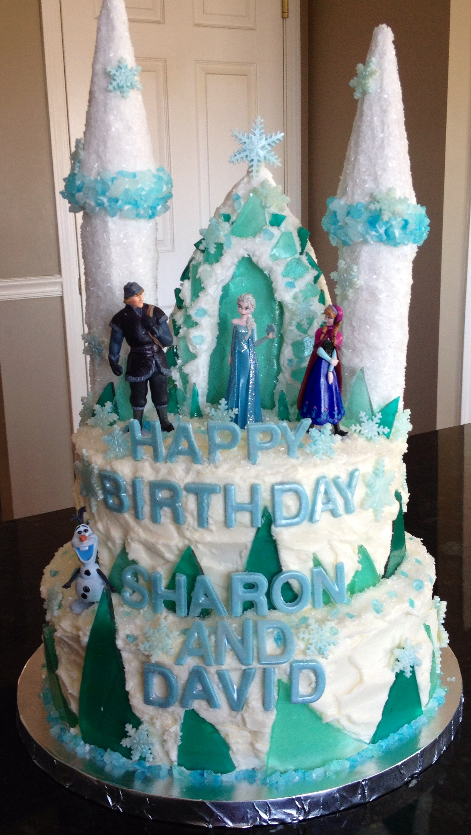 6 Princess Elsa Ice Queen Cakes Decorations Photo Frozen Disney