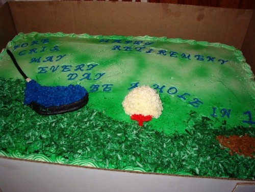 Golf Retirement Cake Sayings Golf Retirement Cake Sayings