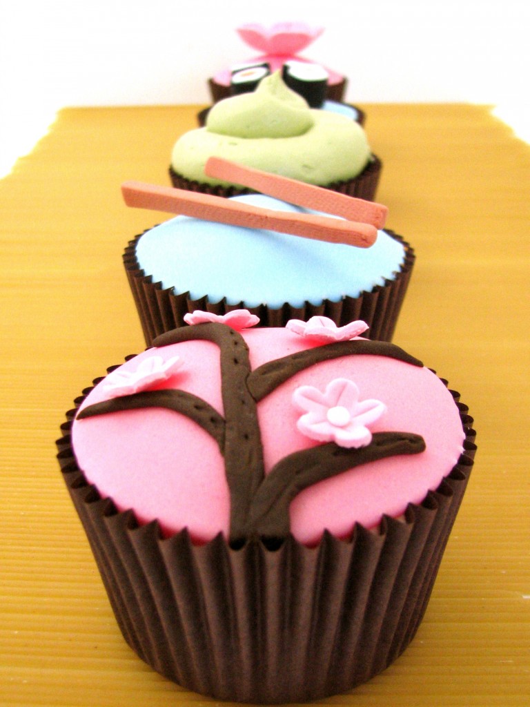 Japanese-inspired Cupcakes Japanese-inspired Cupcakes