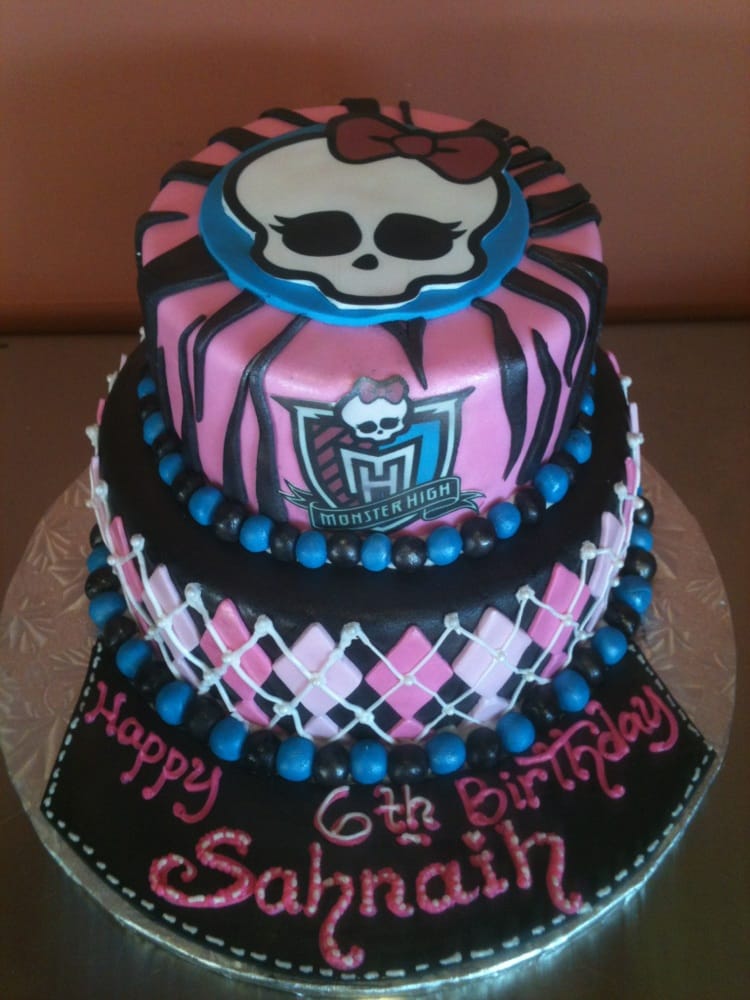 Monster High Birthday Cake Monster High Birthday Cake