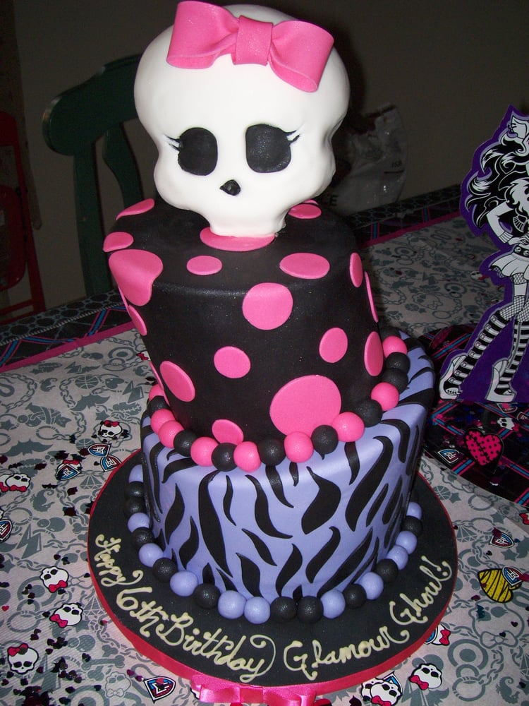 Monster High Birthday Cake Monster High Birthday Cake