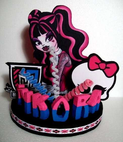 8 Photos of Custom Monster High Cakes 8 Photos of Custom Monster High Cakes
