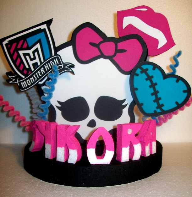 Monster High Cake Topper Monster High Cake Topper