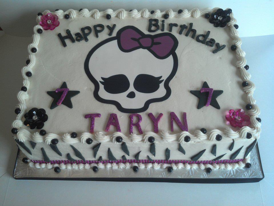 Monster High Sheet Cake Monster High Sheet Cake