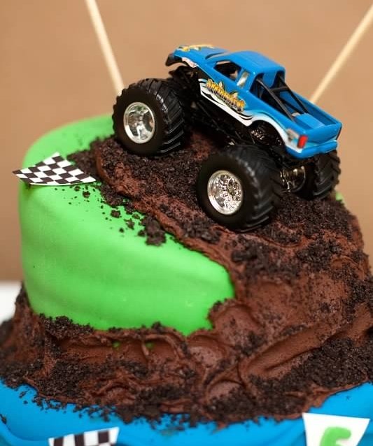 Monster Truck Birthday Cake Monster Truck Birthday Cake