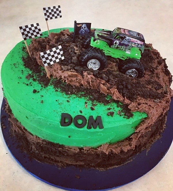 Monster Truck Birthday Cake Monster Truck Birthday Cake