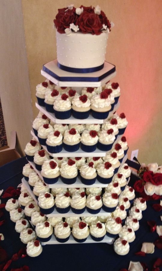 Navy Blue and Burgundy Wedding Navy Blue and Burgundy Wedding