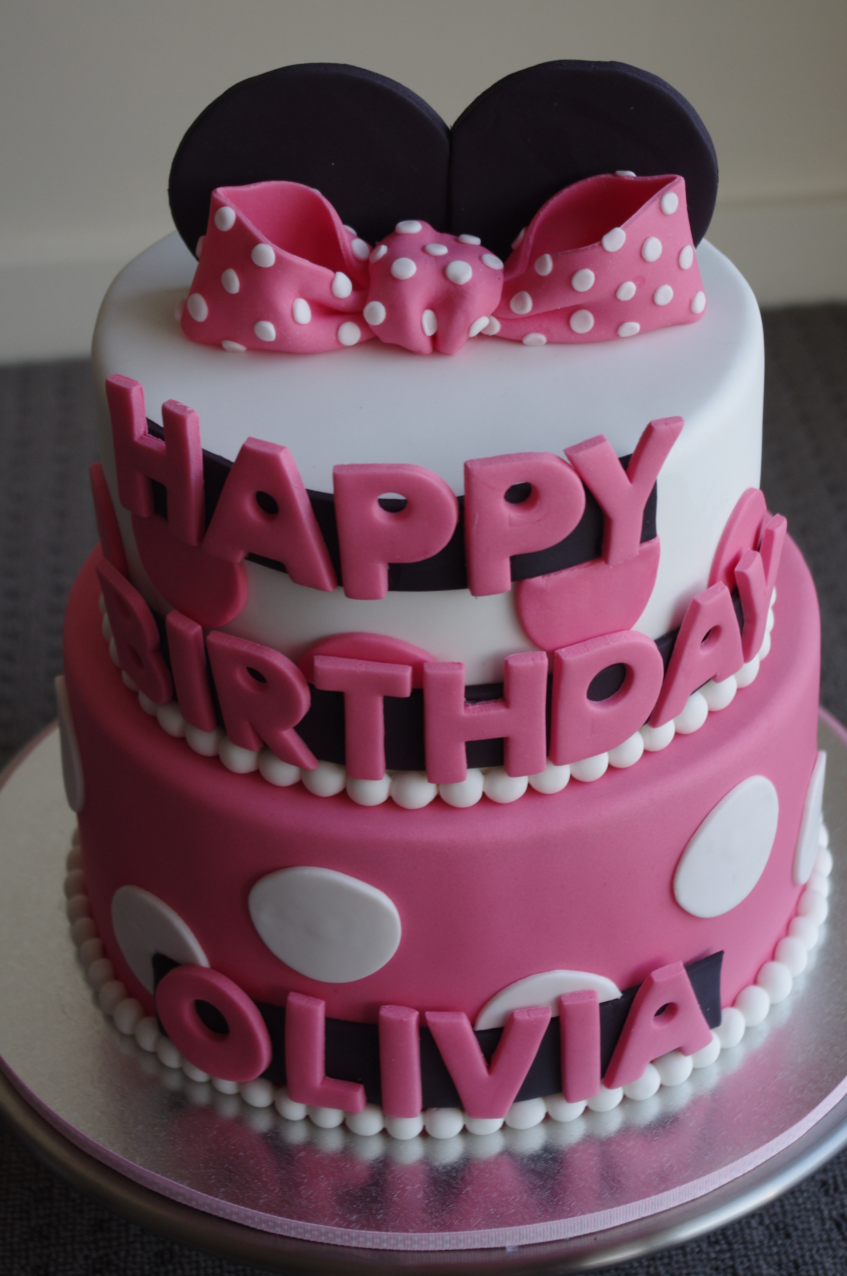 Pinterest Minnie Mouse Birthday Cakes