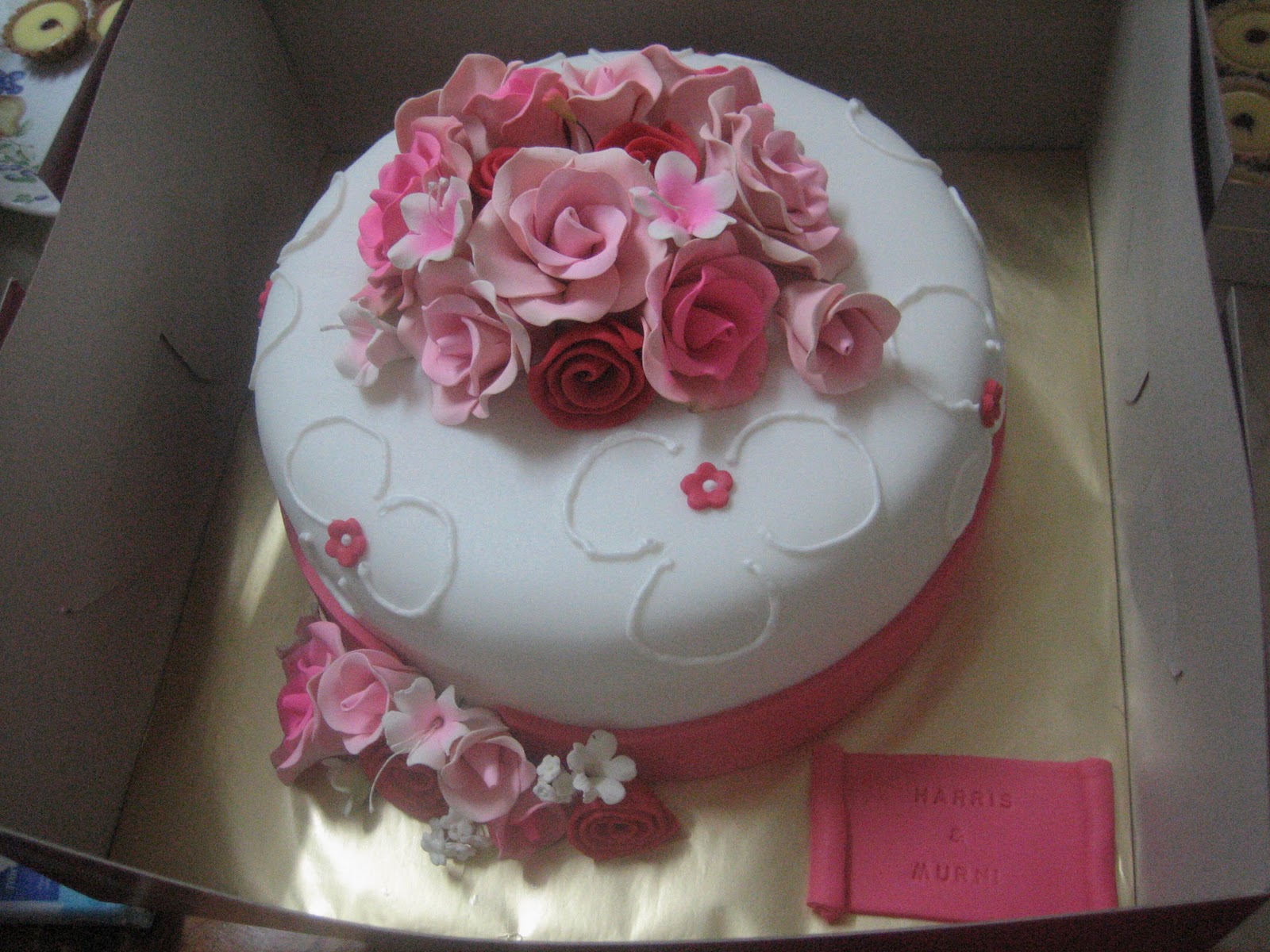 Simple Fondant Cake