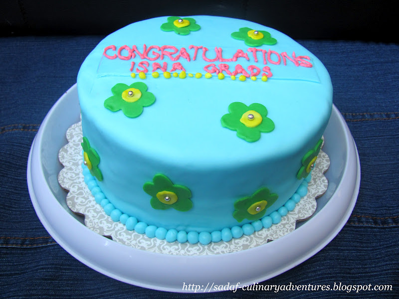 Simple Fondant Cake