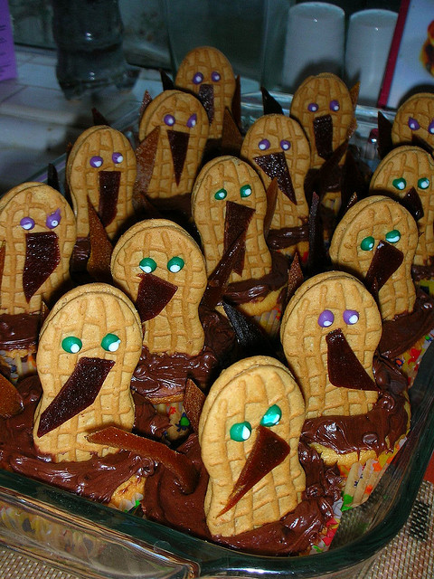 Thanksgiving Turkey Cupcakes Nutter Butter Thanksgiving Turkey Cupcakes Nutter Butter