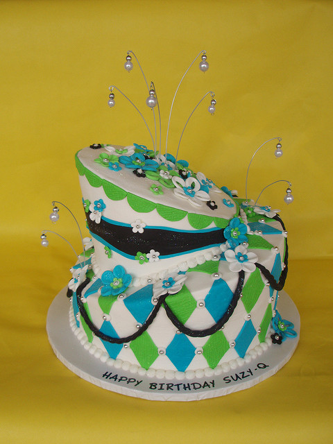 Whimsical Birthday Cake