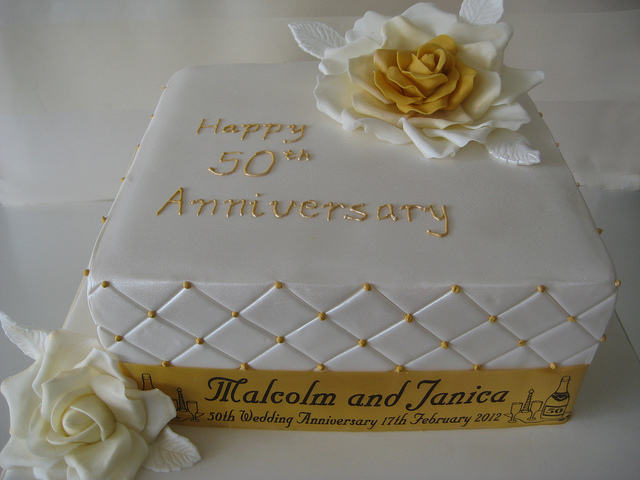 50th Anniversary Cake 50th Anniversary Cake