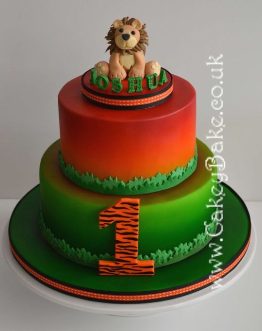 Air Brushed Birthday Cake Air Brushed Birthday Cake