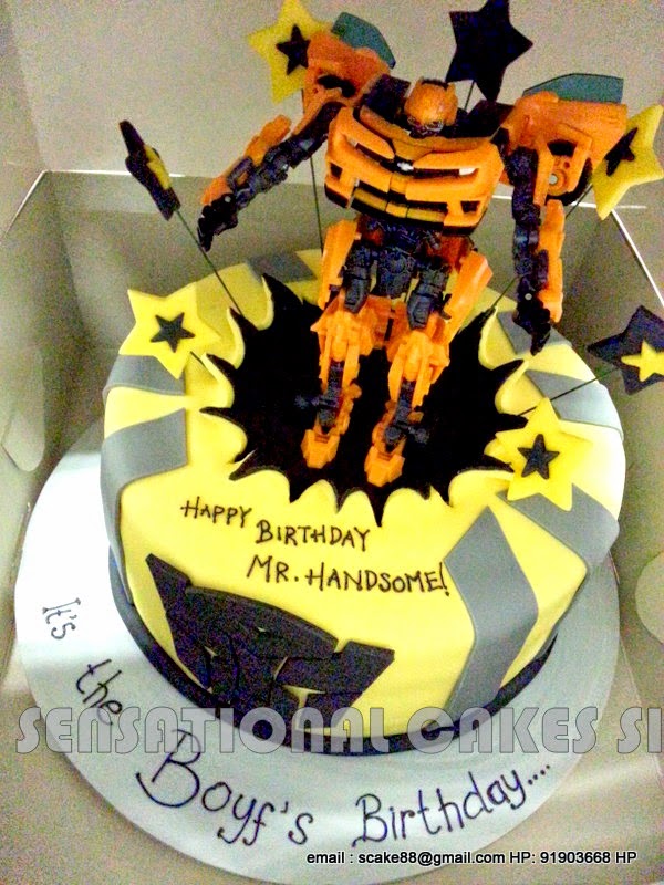 8 3d transformer cakes