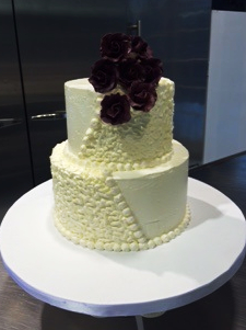 Buttercream Wedding Cake Cornelli Lace Buttercream Wedding Cake Cornelli Lace