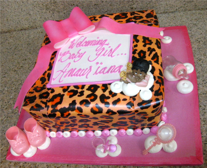 13 Leopard Theme Baby Shower Cakes Photo Cheetah Baby Shower