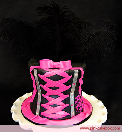 Corset Bachelorette Party Cake