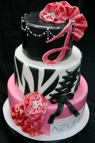 Cute Bachelorette Party Cake