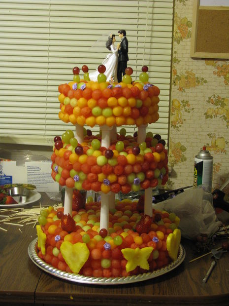 Fresh Fruit Wedding Cake Fresh Fruit Wedding Cake