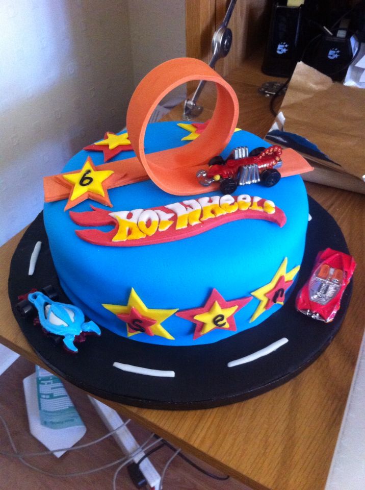 Hot Wheels Birthday Cake Ideas