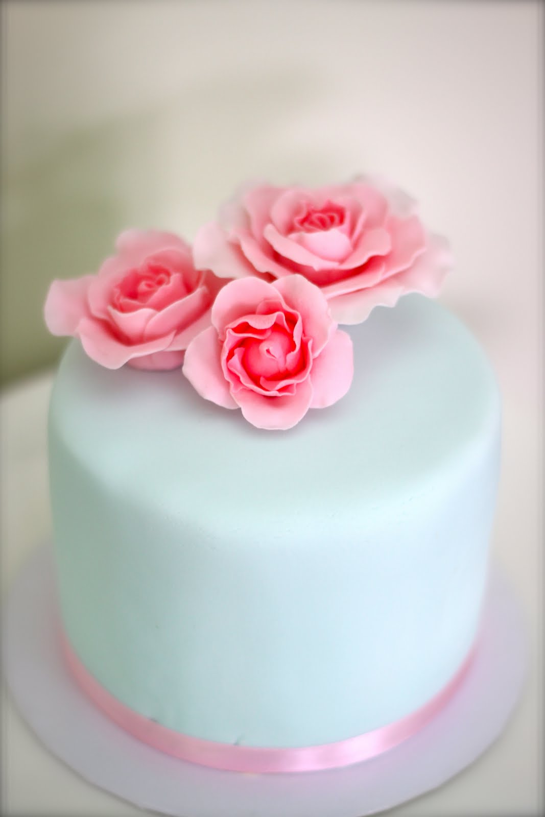 Mother's Day Fondant Cake