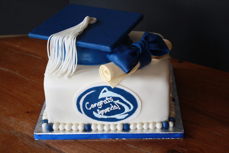 Penn State Graduation Cake Penn State Graduation Cake