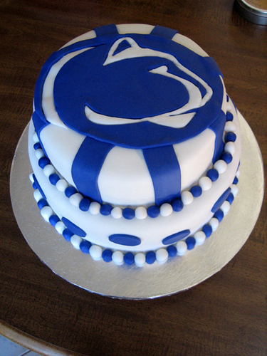 Penn State Graduation Cake Penn State Graduation Cake