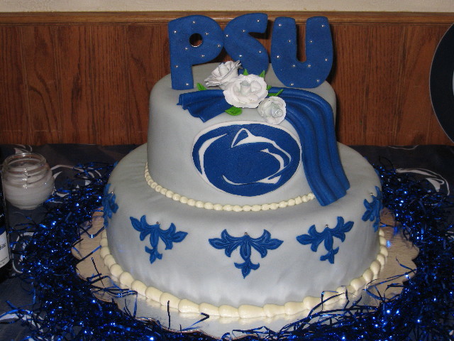 Penn State Graduation Cake Penn State Graduation Cake