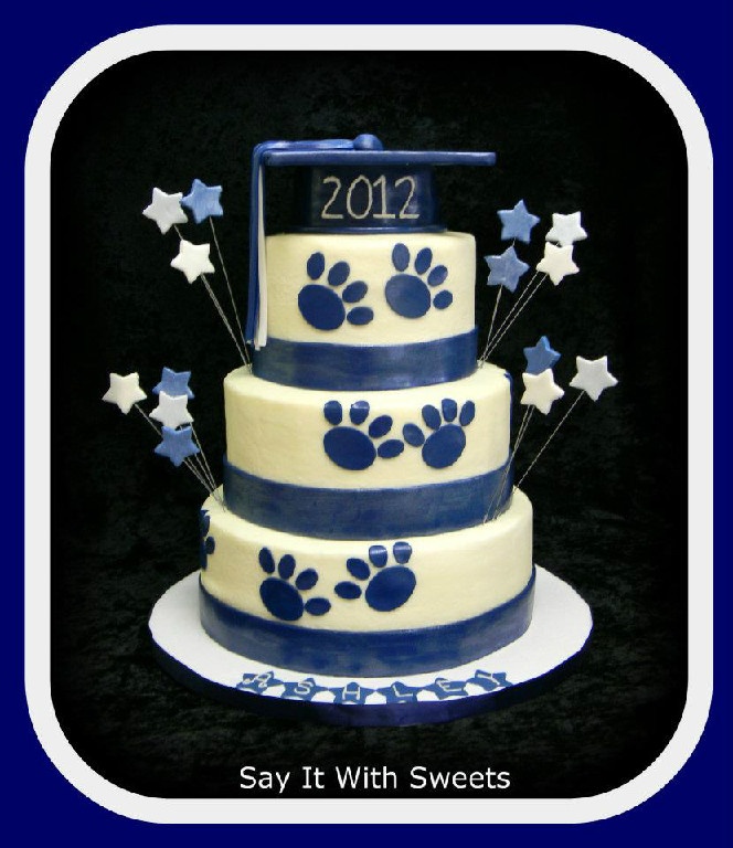 Penn State Graduation Cake Penn State Graduation Cake