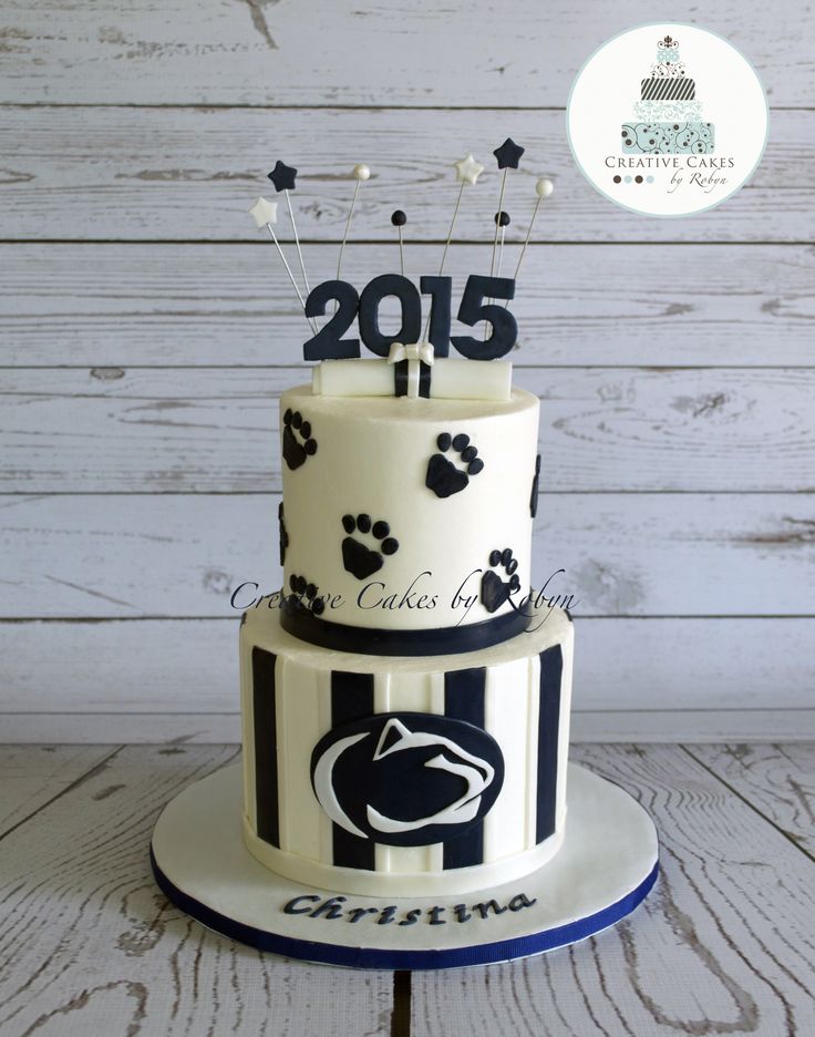 Penn State Graduation Cake Penn State Graduation Cake