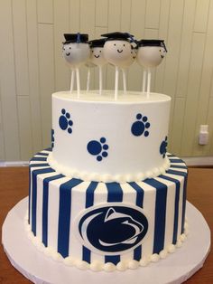 Penn State Graduation Cake Penn State Graduation Cake