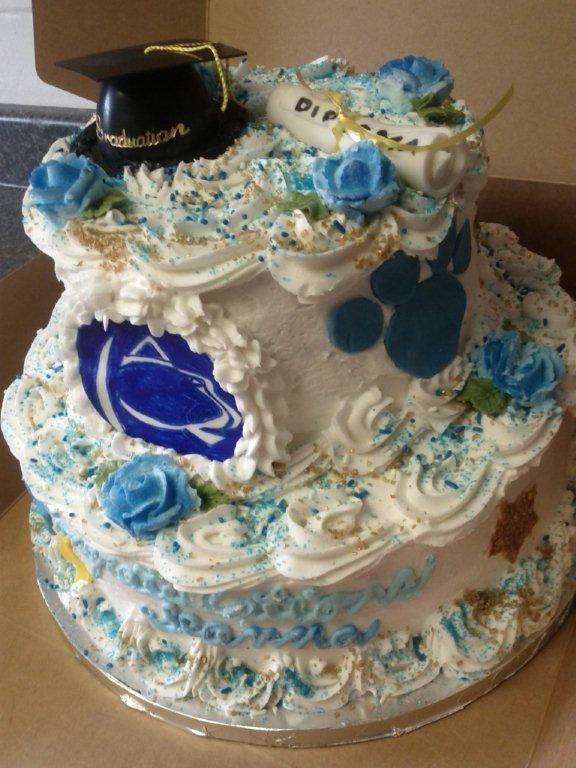 Penn State Graduation Cake Penn State Graduation Cake