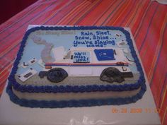 Post Office Retirement Cake Post Office Retirement Cake