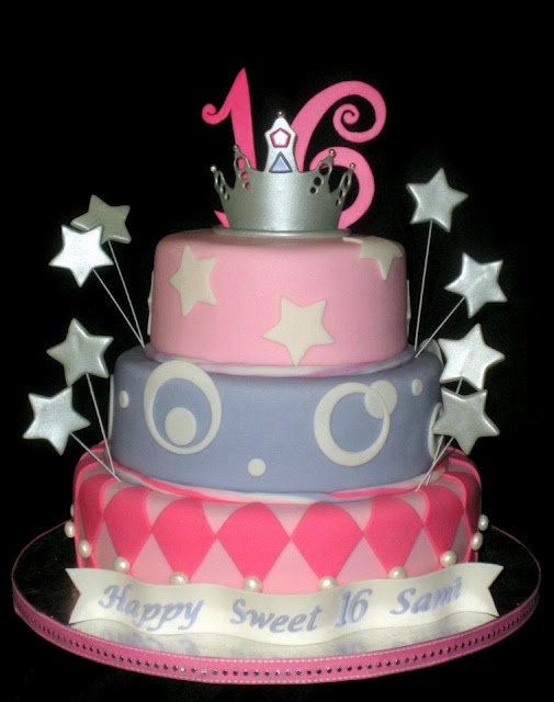 Princess Sweet 16 Birthday Cake Princess Sweet 16 Birthday Cake