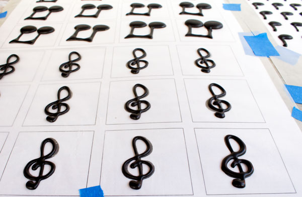 11 music note templates for cakes photo music notes edible cake music notes templates