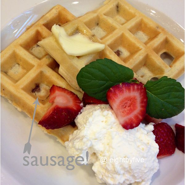 Sausage Waffle Breakfast Sausage Waffle Breakfast