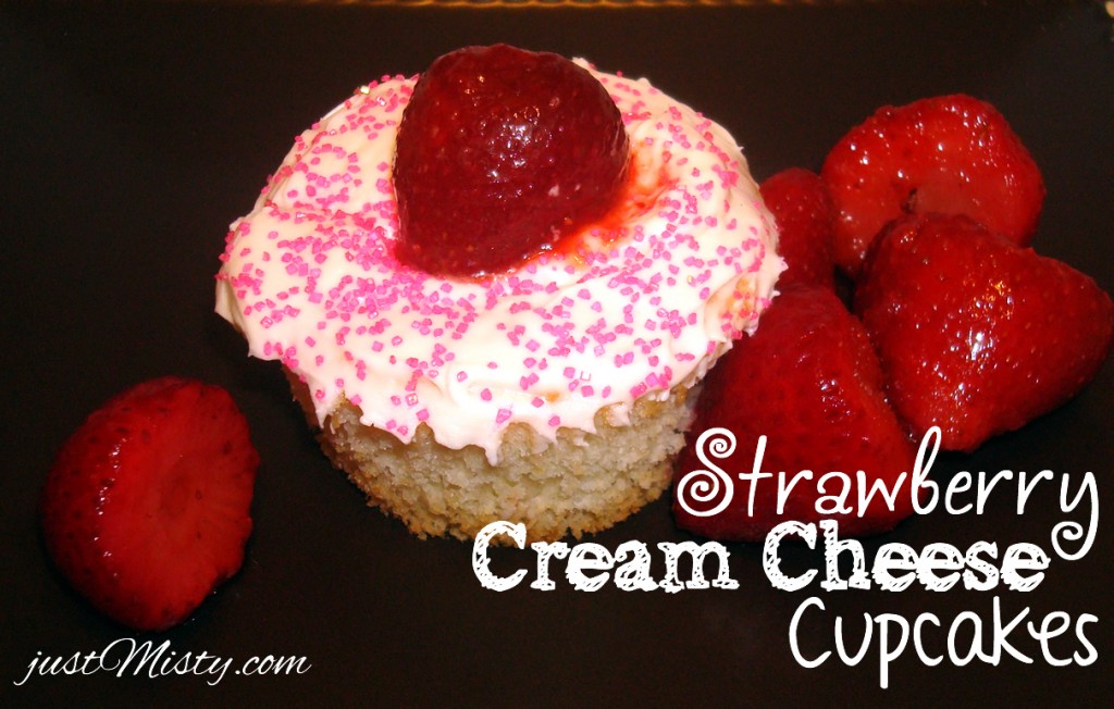 Strawberry Cream Cheese Filled Cupcakes Recipe Strawberry Cream Cheese Filled Cupcakes Recipe