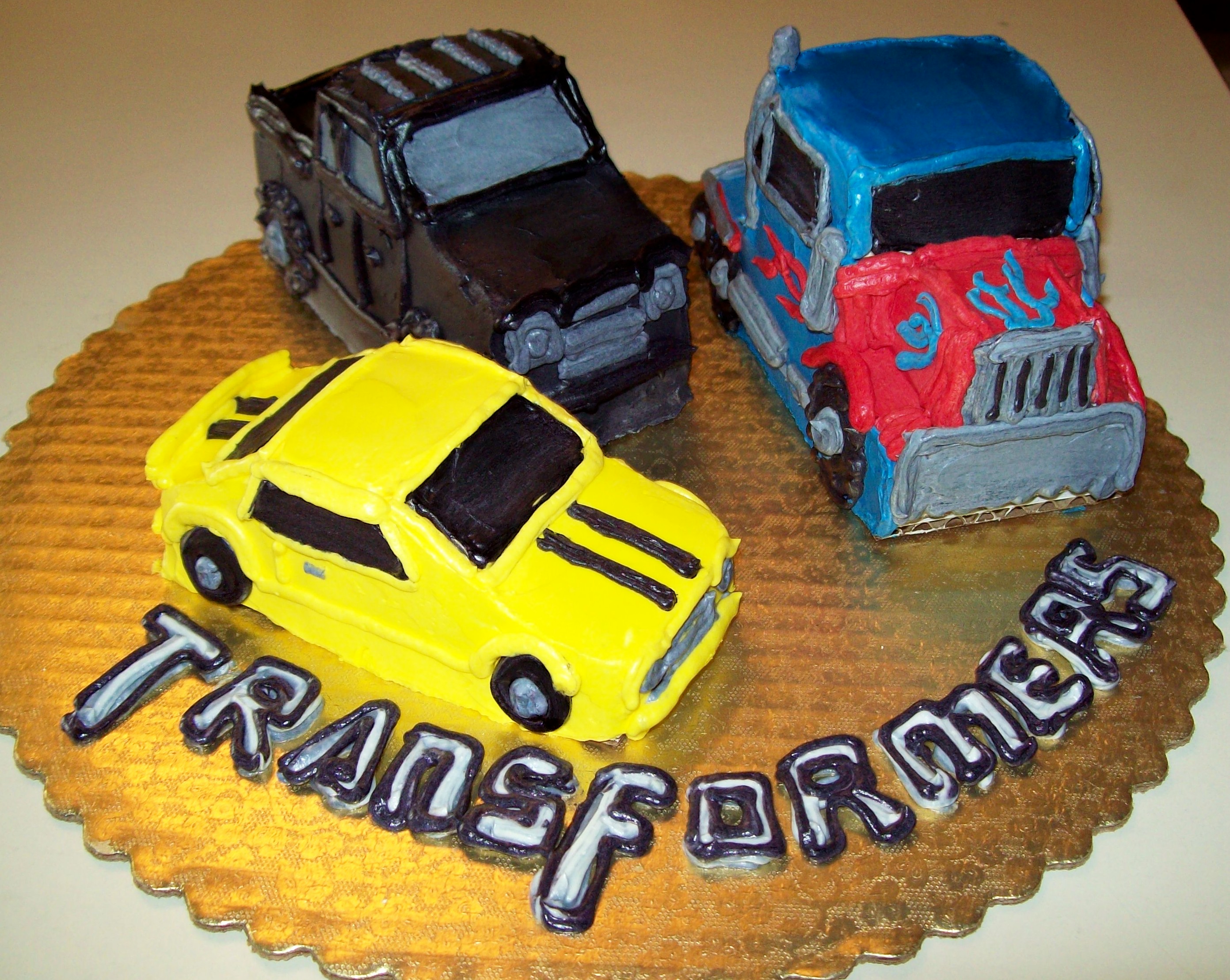 8 3d transformer cakes
