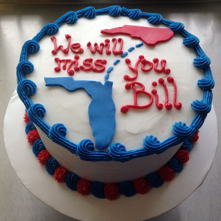 We Will Miss You Cake