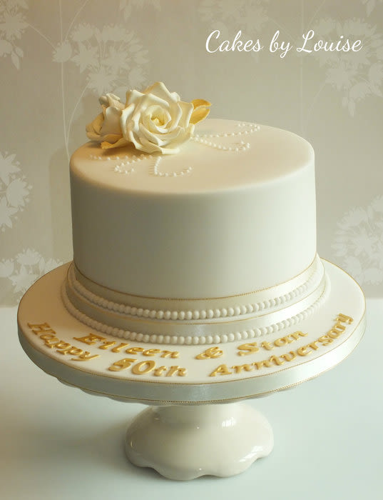 50th Anniversary Cake 50th Anniversary Cake