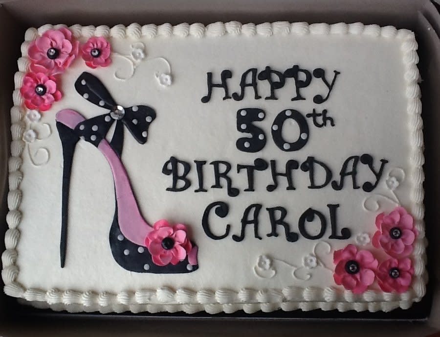 50th Birthdays Sheets Cakes Idea 50th Birthdays Sheets Cakes Idea