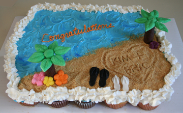 Beach Pull Apart Cupcake Cake Beach Pull Apart Cupcake Cake