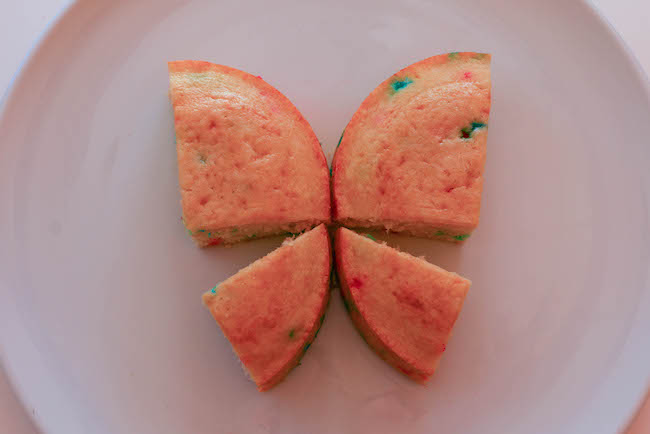 Buttercream Butterfly Cake