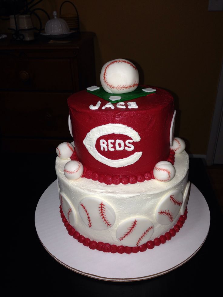 Cincinnati Reds Cake Cincinnati Reds Cake