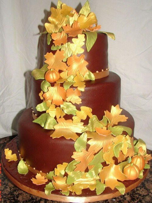 Fall Wedding Cake Ideas